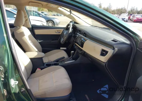 2015 Toyota Corolla Le from USA, damaged, VIN 2T1BURHE3FC431416